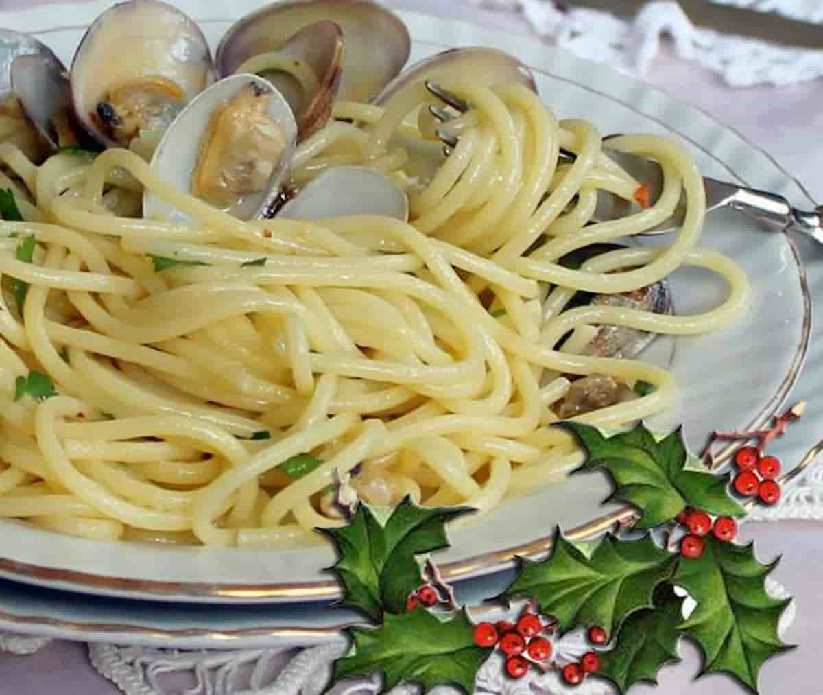 vongole cenone natale