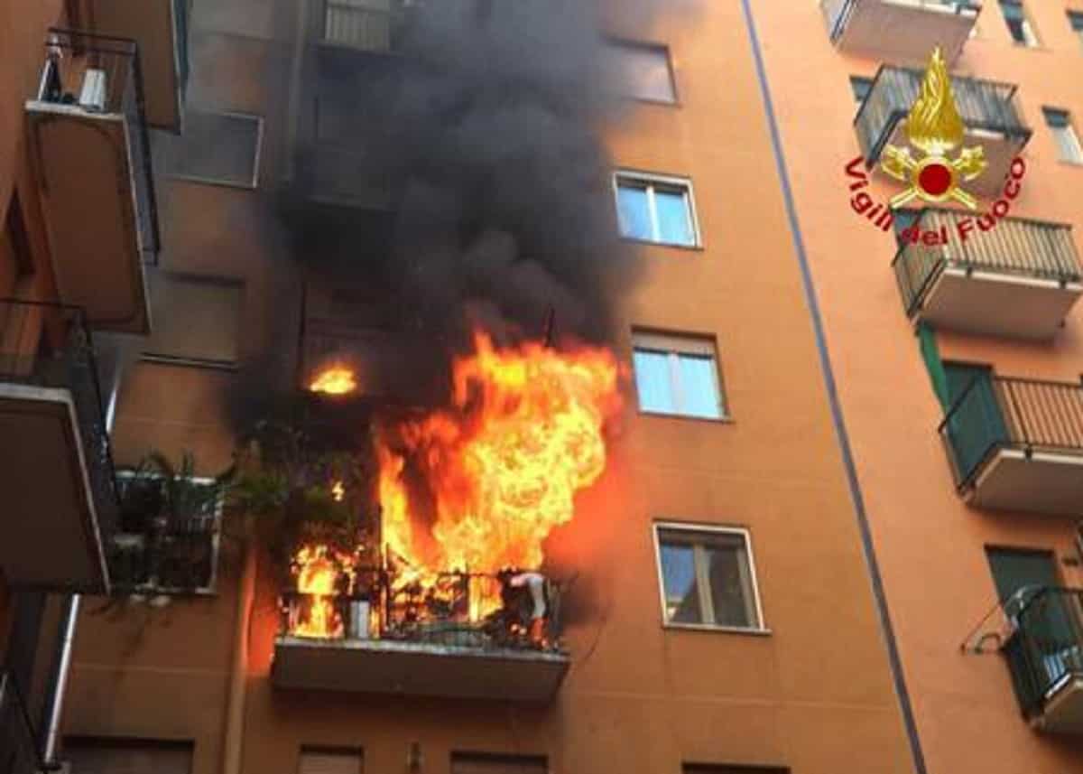Incendio appartamento a Milano: è morta la 79enne che era rimasta gravemente ustionata