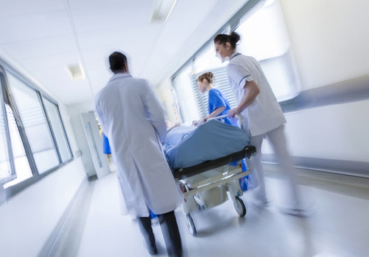 Un ospedale, foto Ansa