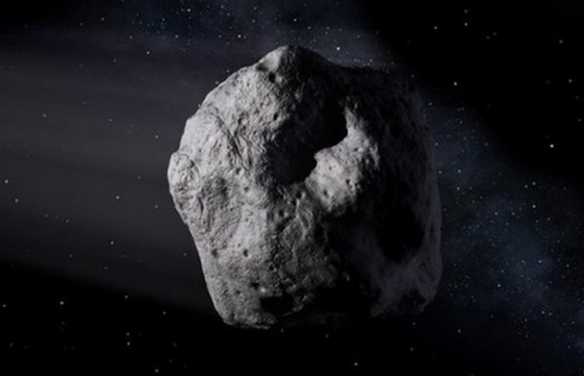 Asteroide 2023 DW. foto d'archivio Ansa