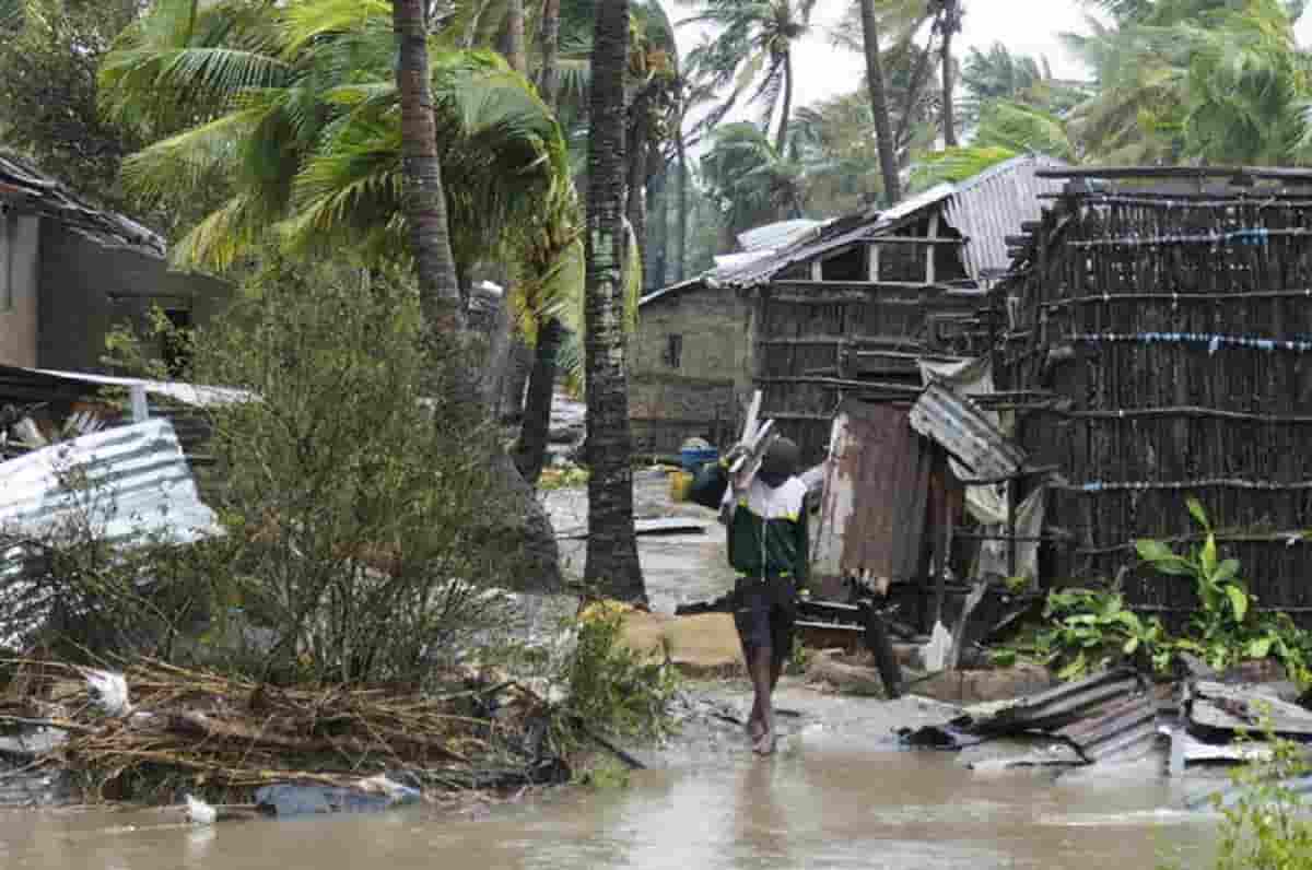 Ciclone Freddy, foto d'archivio Ansa