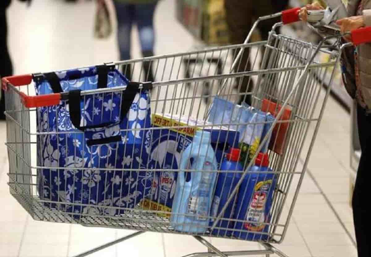 Inflazione e spesa, foto d'archivio Ansa