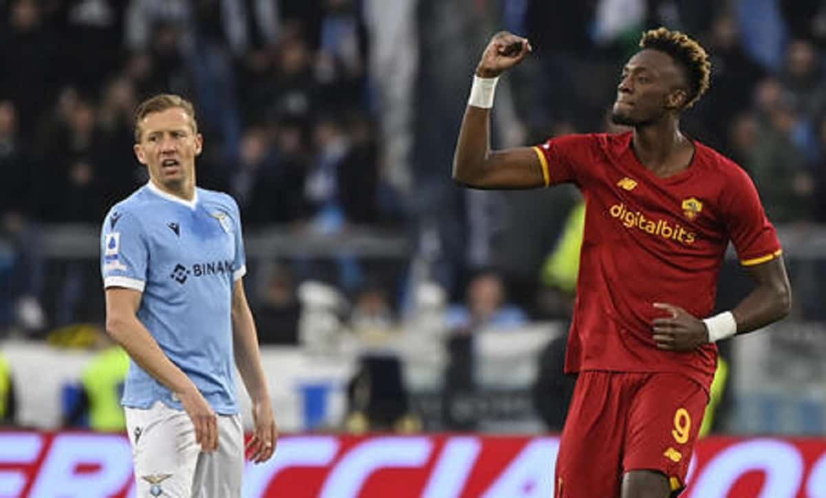 Lazio-Roma, foto Ansa