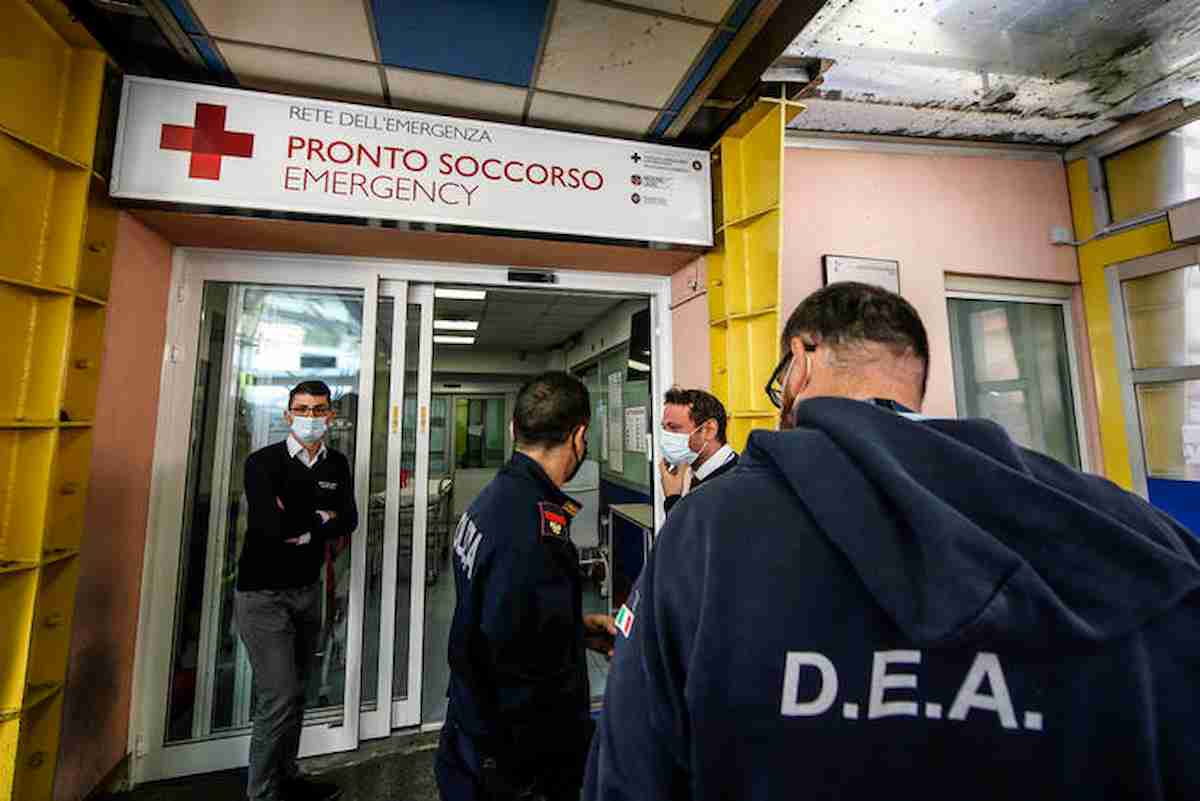 Un pronto soccorso, foto Ansa