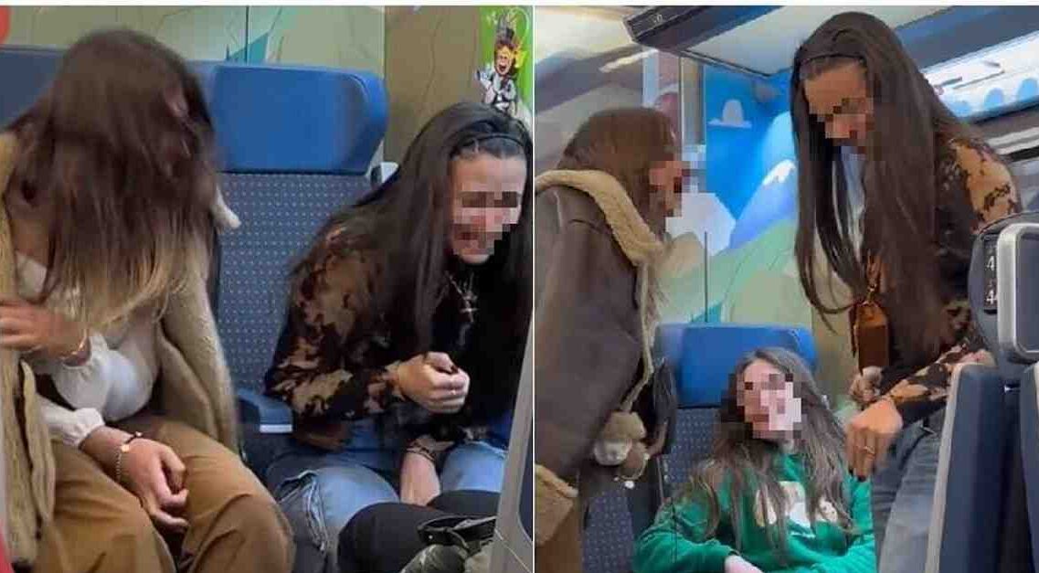 Tre ragazze italiane prendono in giro anziana cinese sul treno: il video su TikTok è virale, una si scusa