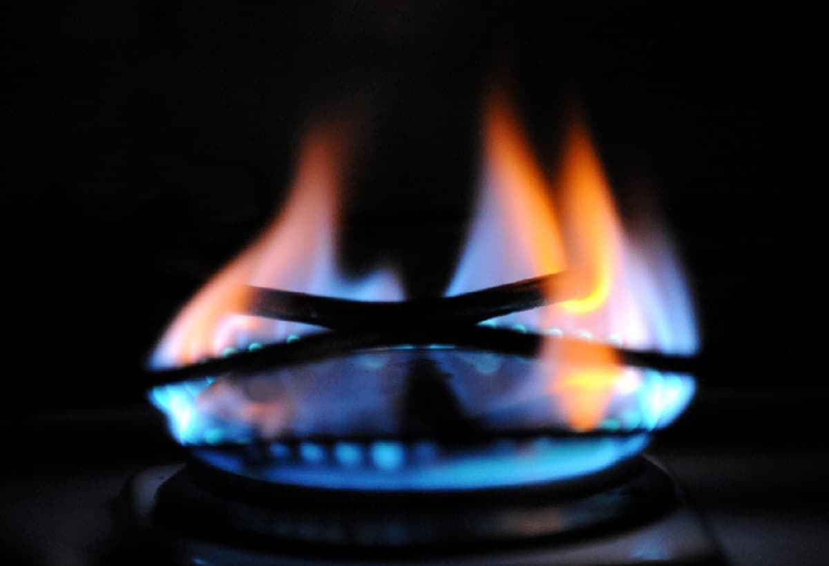 Bolletta del gas, foto d'archivio Ansa