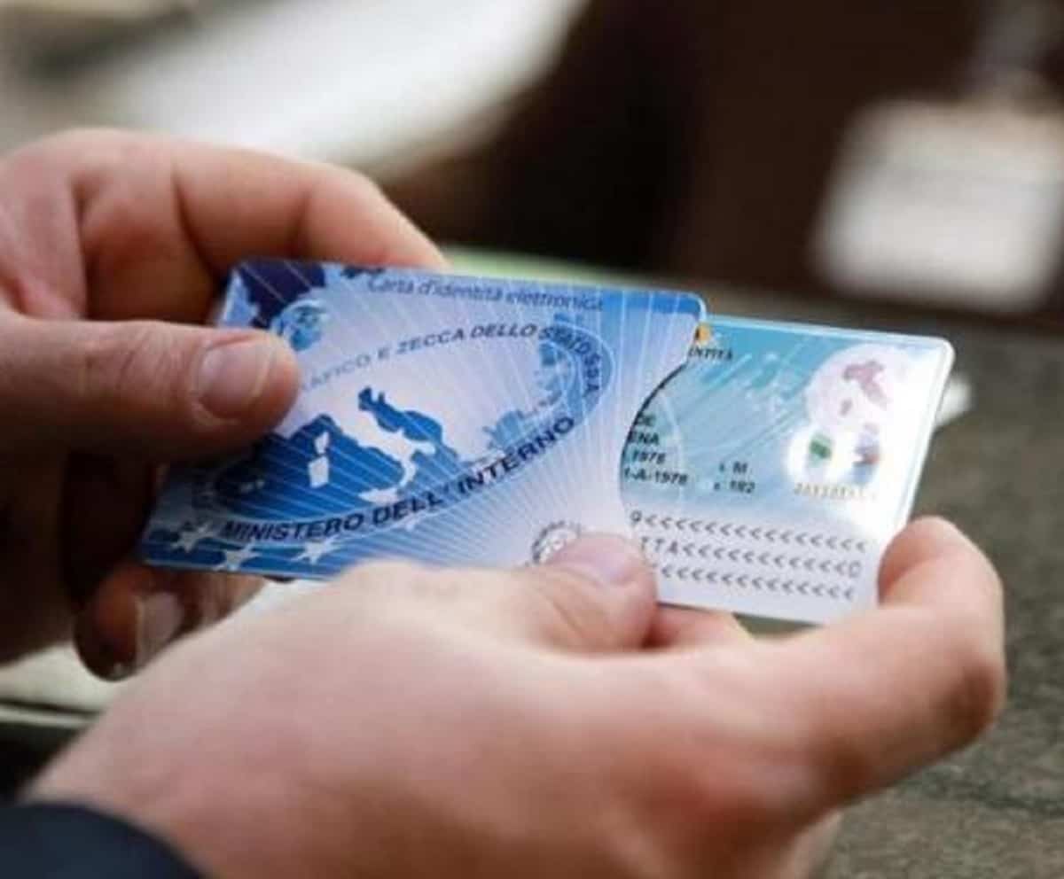 Carta d'Identità Elettronica, foto Ansa