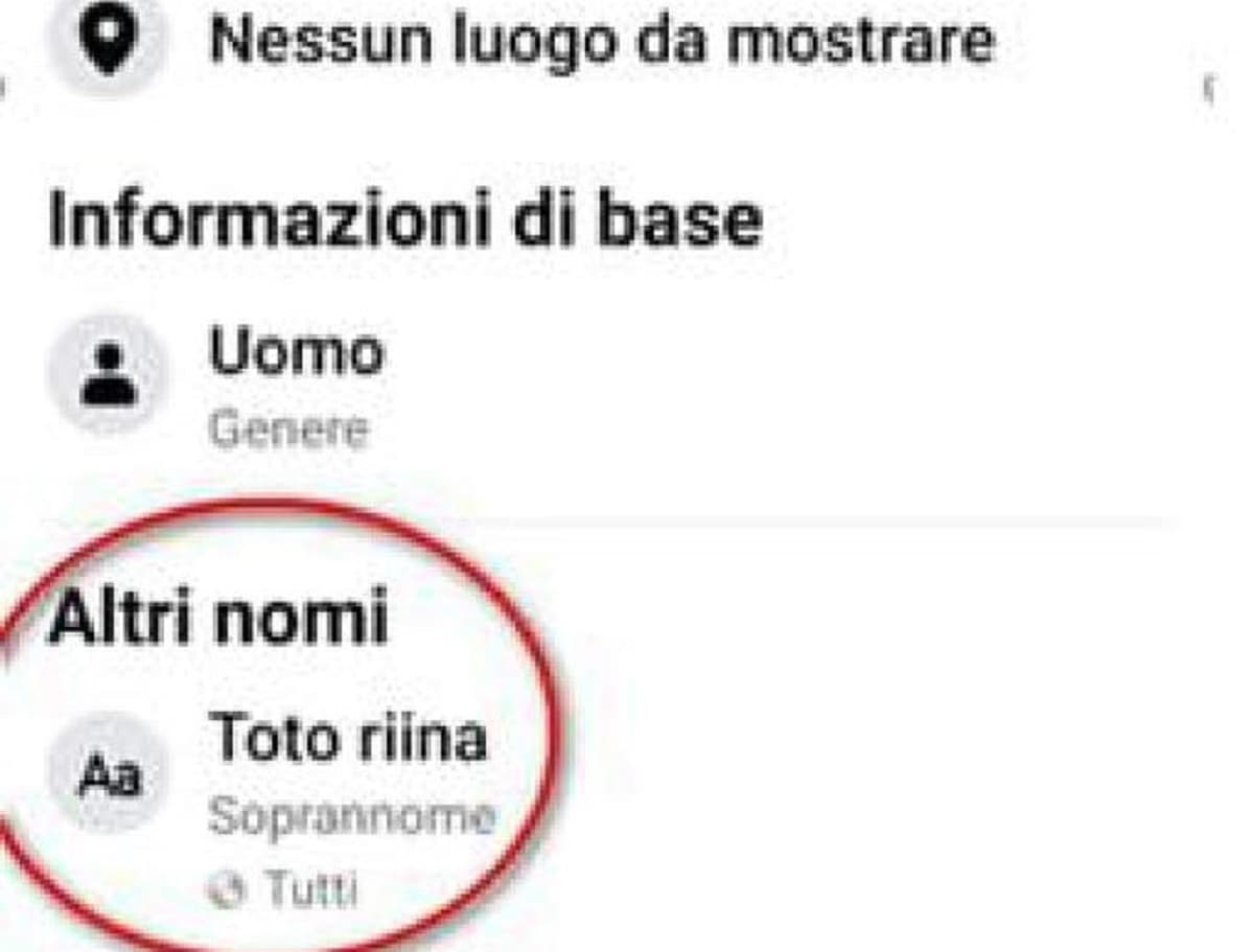 Latitante si vanta sui social, foto Ansa