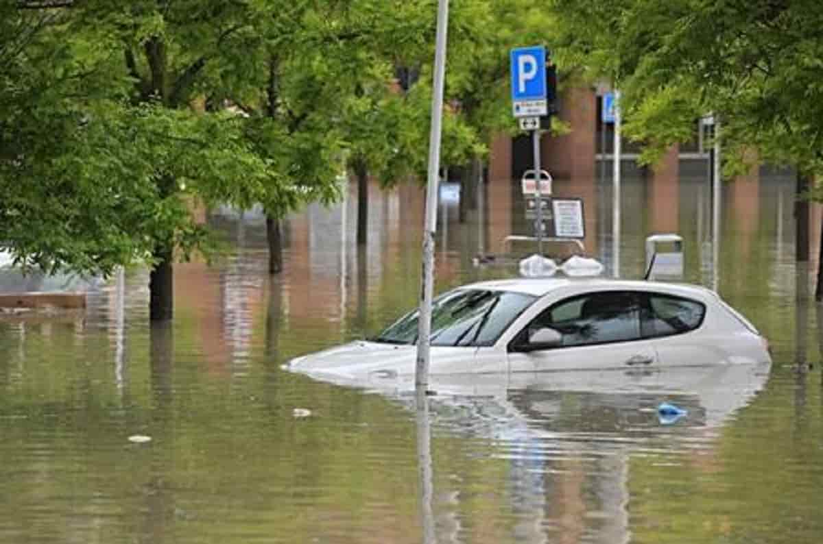 Maltempo Emilia Romagna, foto Ansa
