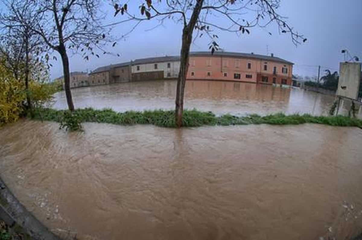Maltempo Piemonte, foto Ansa