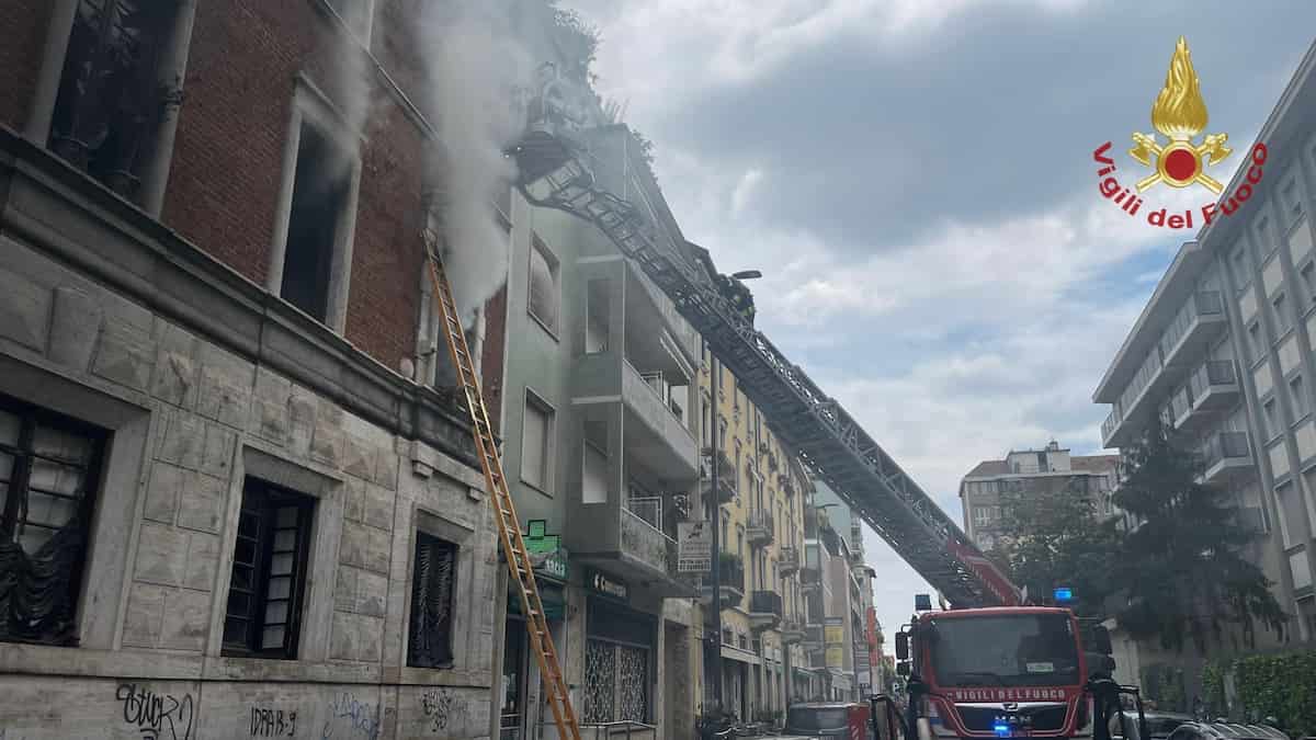 incendio milano
