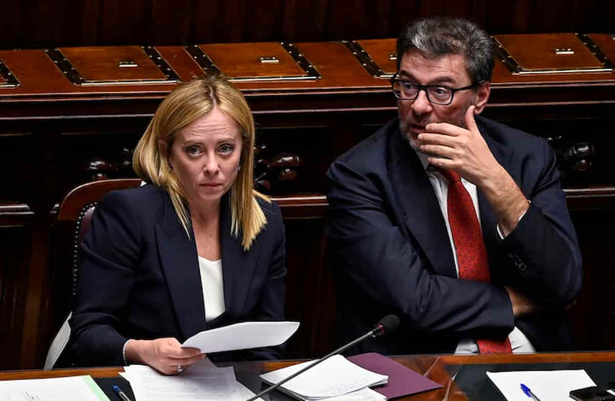 mes tesoro giorgetti meloni