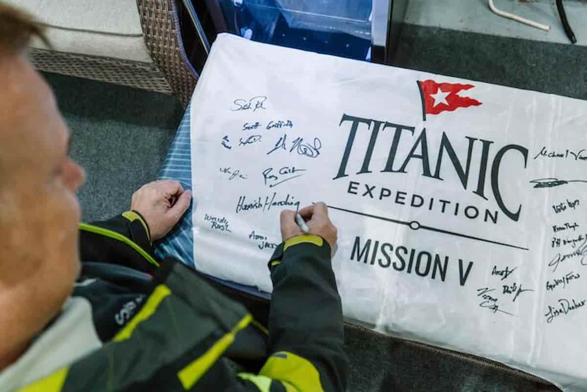 titanic titan tre milionari