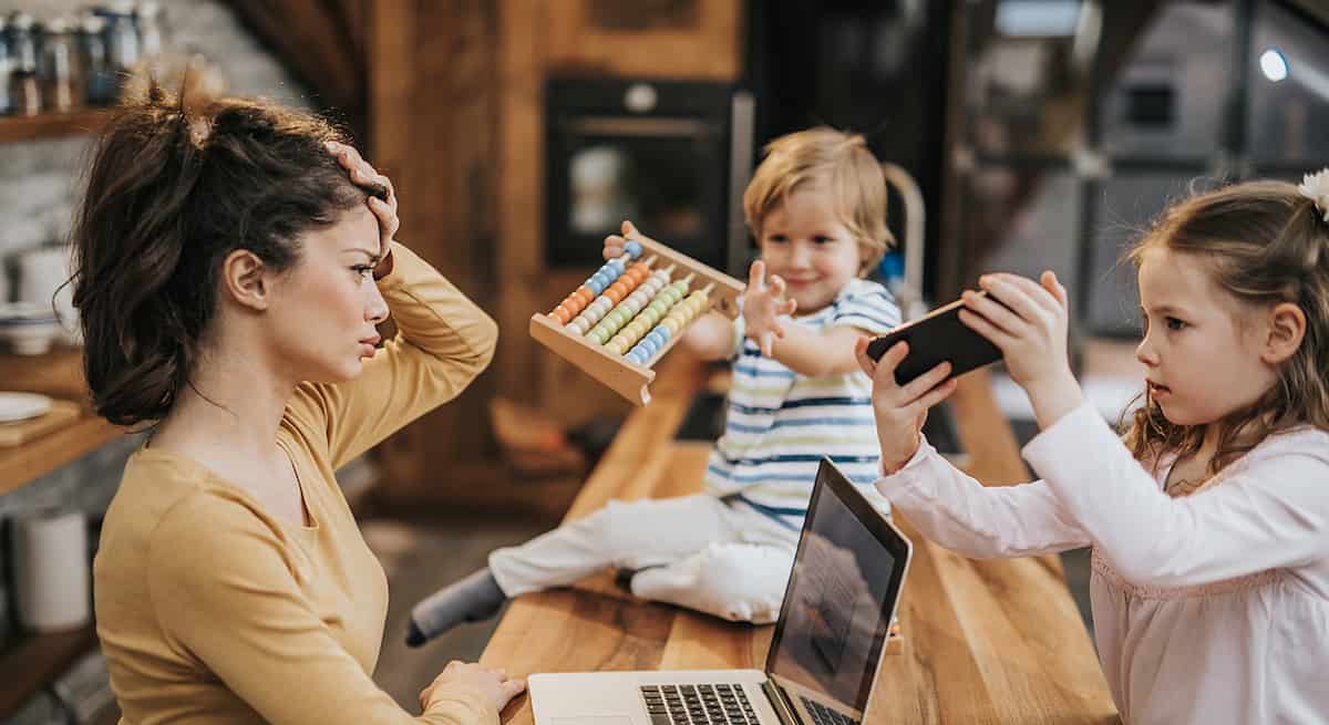 smart working figli 14 anni