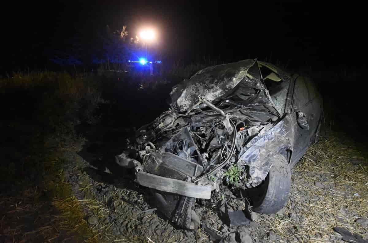 Incidente borgo Tressanti. foto Ansa
