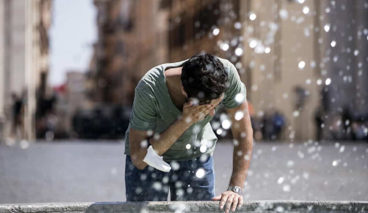 Caldo worklimate, foto Ansa