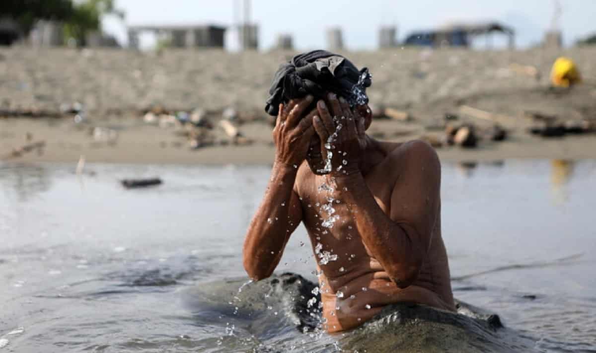 Ondate di calore, foto Ansa