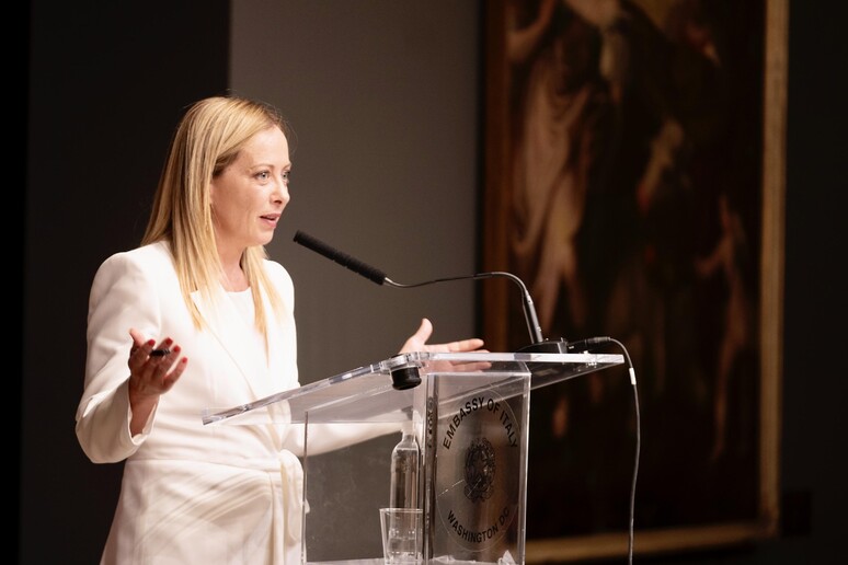 Meloni dagli Usa: "I fatti dimostrano che il nostro è un governo affidabile".