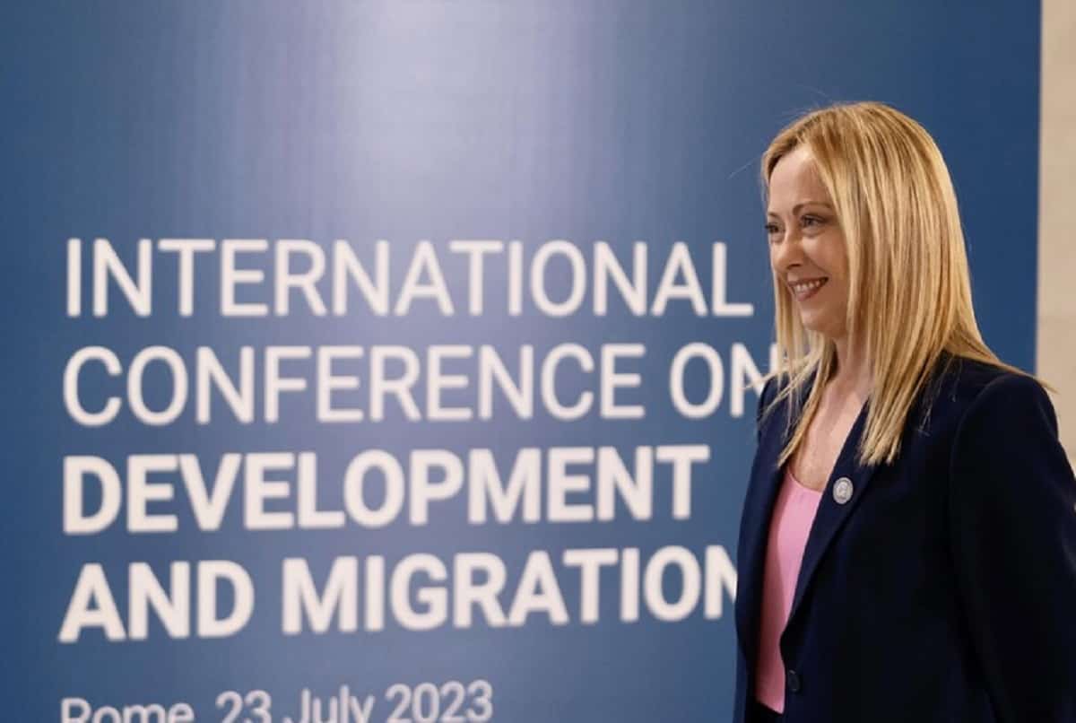 Vertice romano sui migranti, foto Ansa