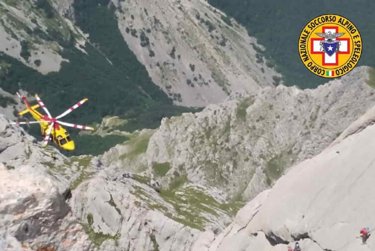 Gran Sasso, foto Ansa