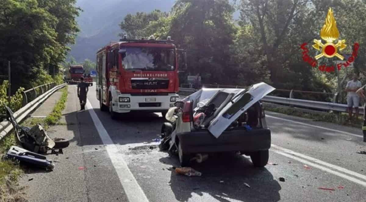 Incidente Sempione, foto d'archivio Ansa