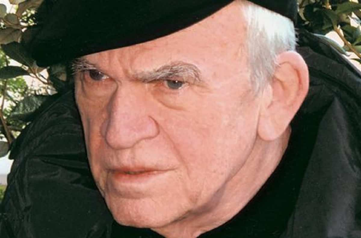 Milan Kundera, foto Ansa