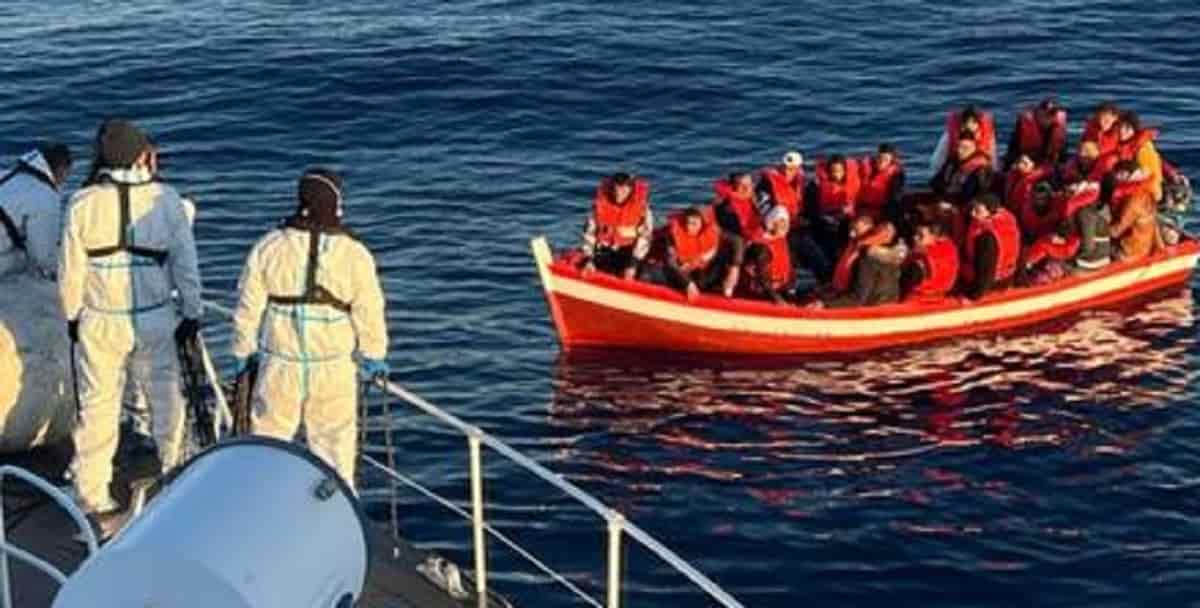 Migranti, foto d'archivio Ansa