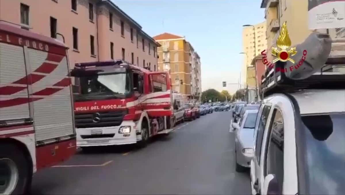 incendio milano casa di riposo