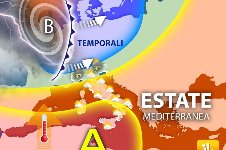 Meteo, previsioni per i prossimi giorni: Italia divisa tra caldo e temporali