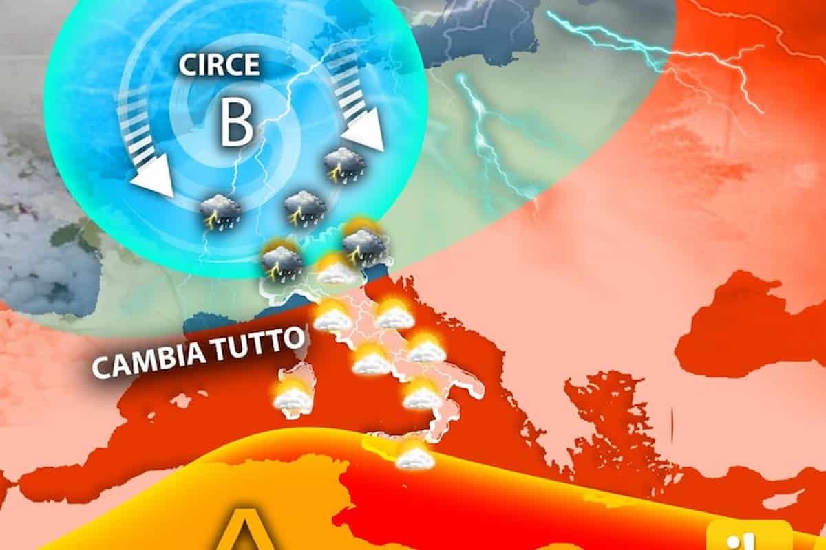 caldo venerdì anticipo autunno