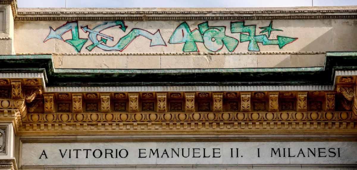 writer galleria vittorio emanuele