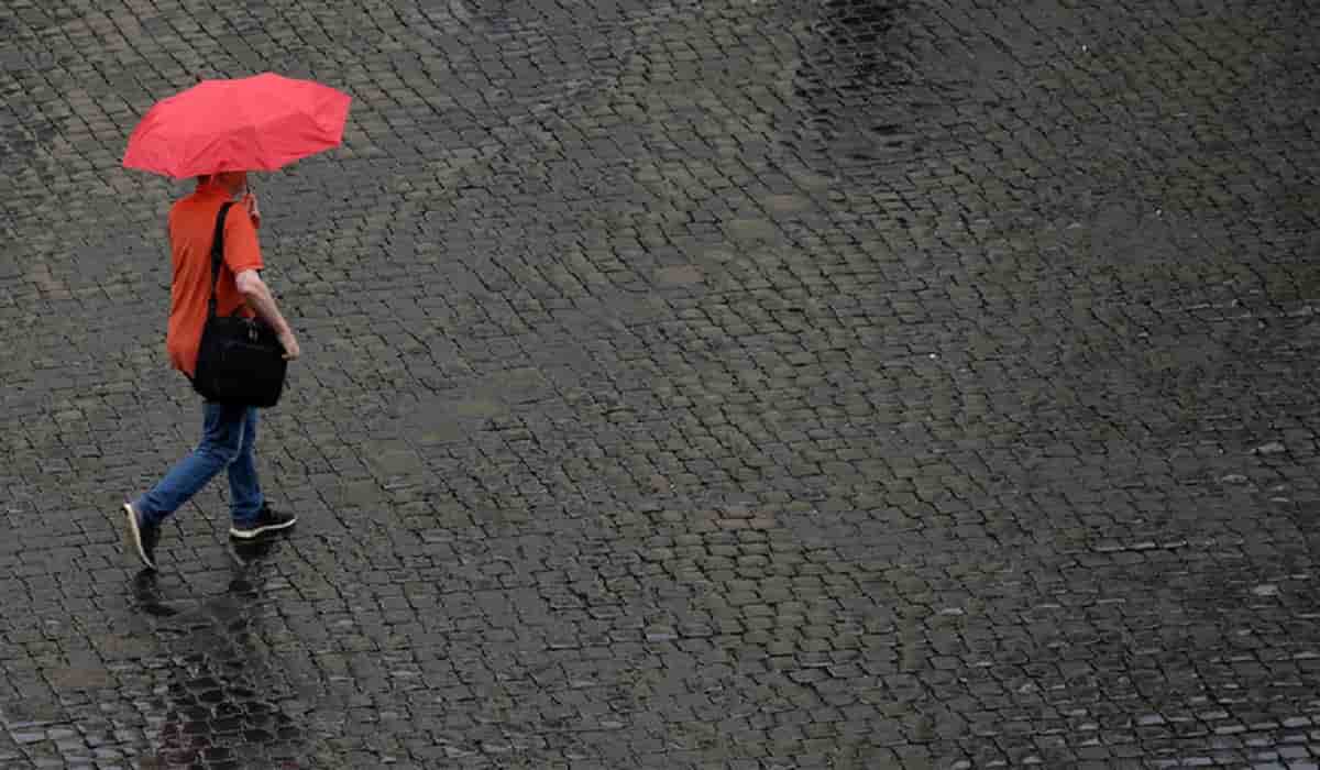 Lazio, allerta meteo per venerdì: previsti temporali. Foto Ansa