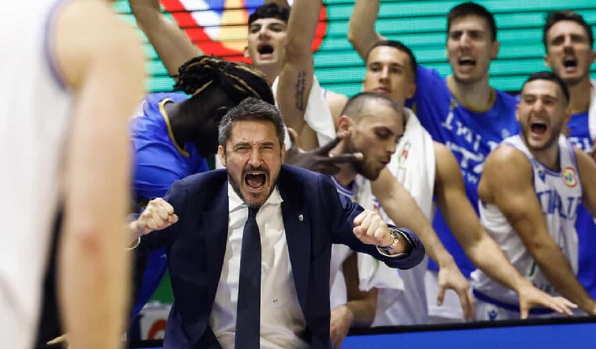 Italia-Usa di basket, foto Ansa