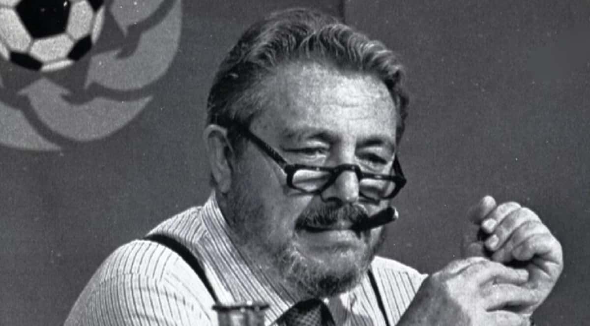 Gianni Brera, foto Ansa