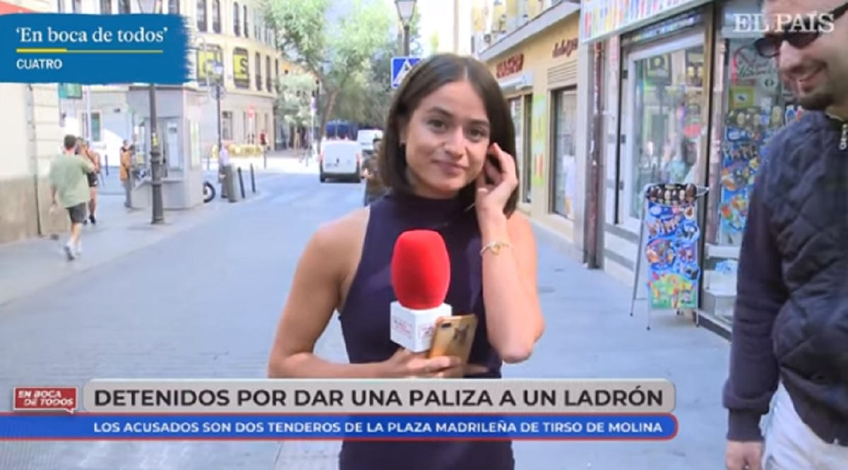 giornalista molestata