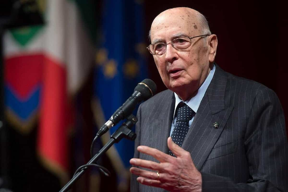 giorgio napolitano condizioni