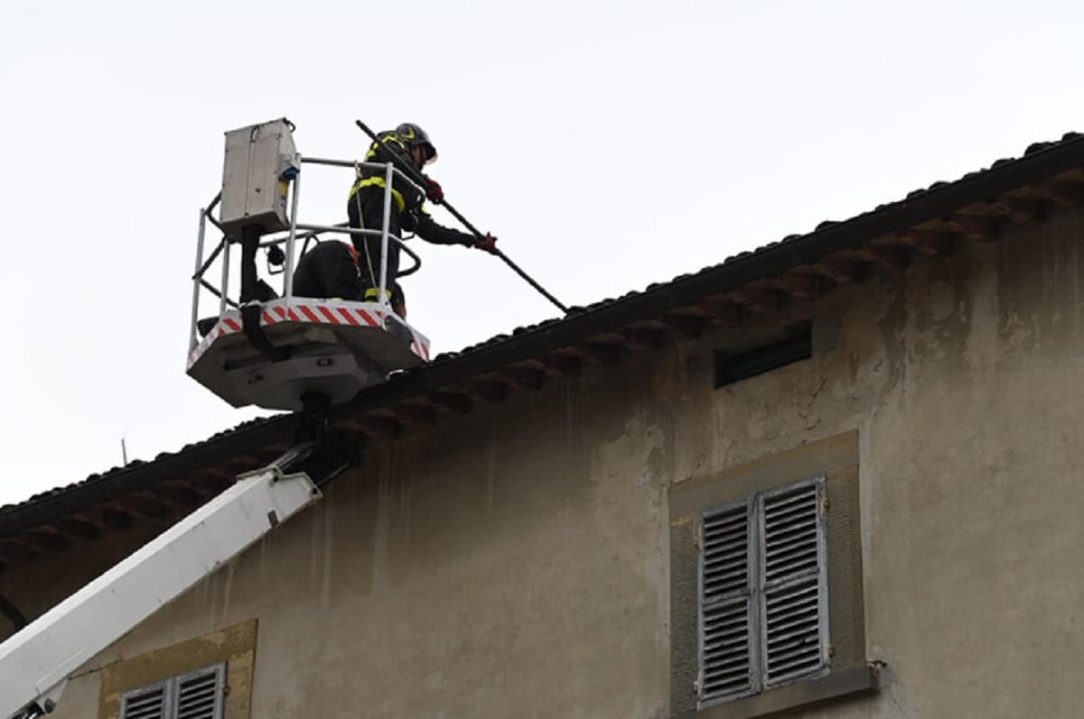Terremoto in Toscana e Emilia Romagna, foto Ansa