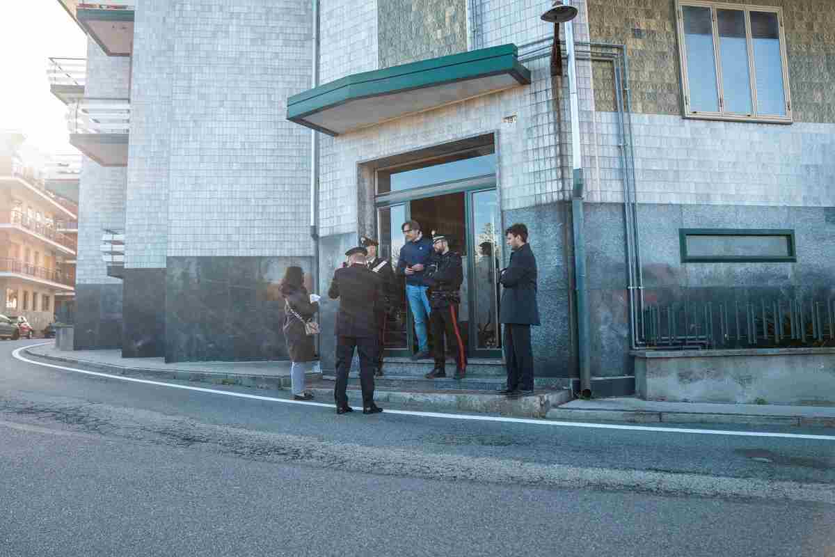 casa in cui è stata uccisa la donna a rivoli