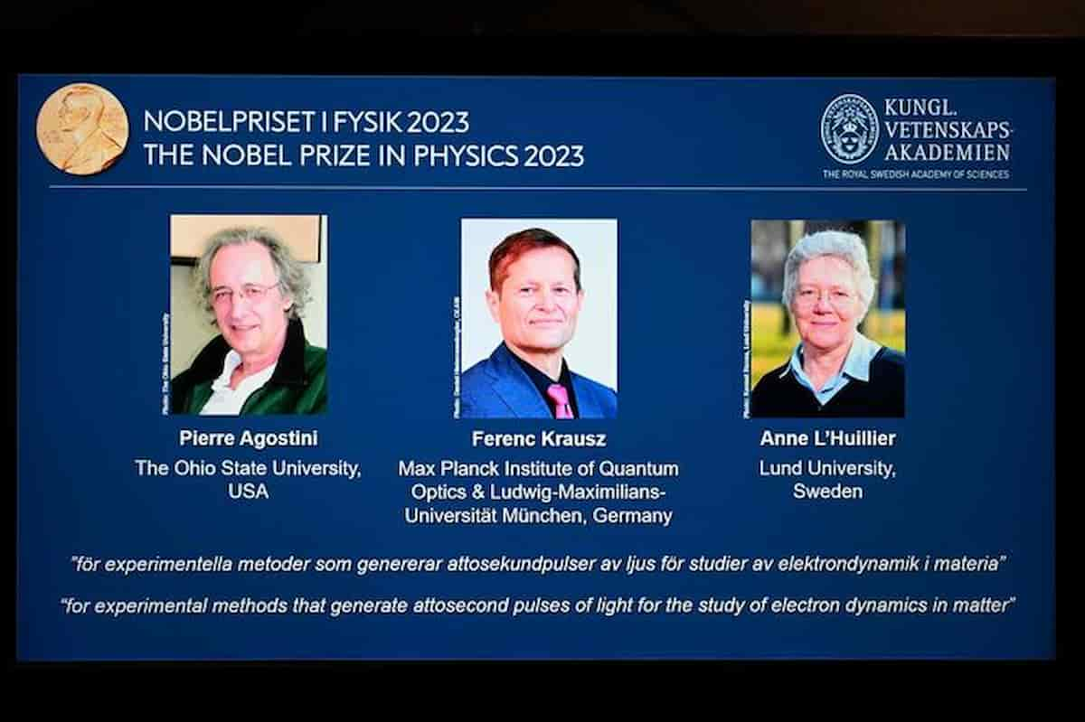 nobel fisica 2023 attosecondi