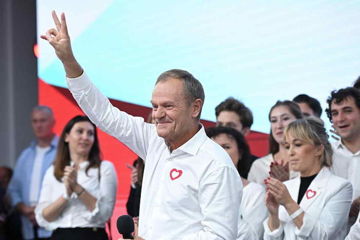 donald tusk, foto ansa