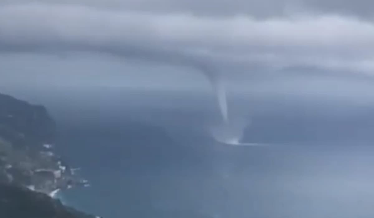 tromba marina costiera amalfitana