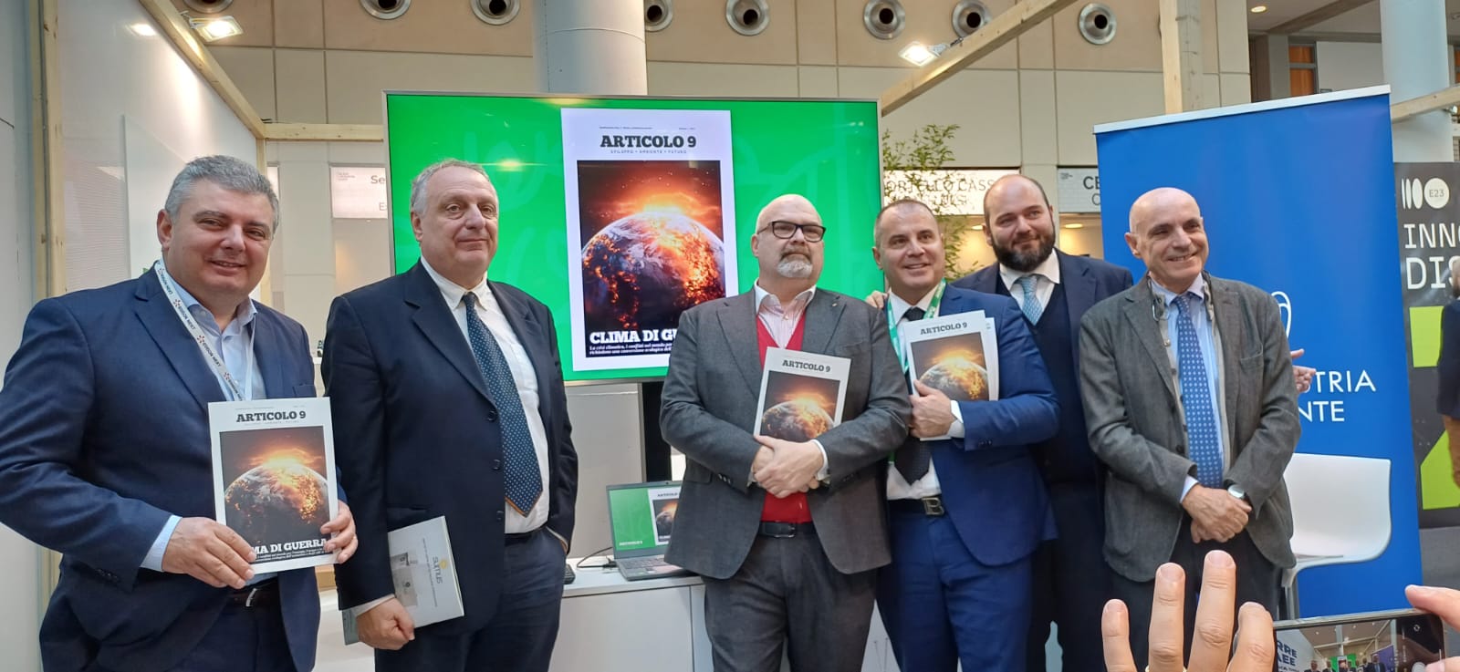 Ecomondo, presentata la nuova rivista green Articolo 9