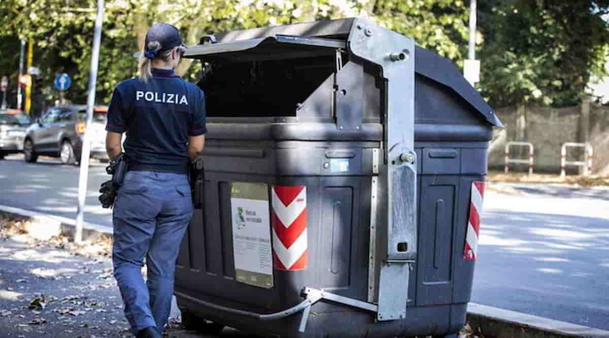 urna ceneri cassonetto