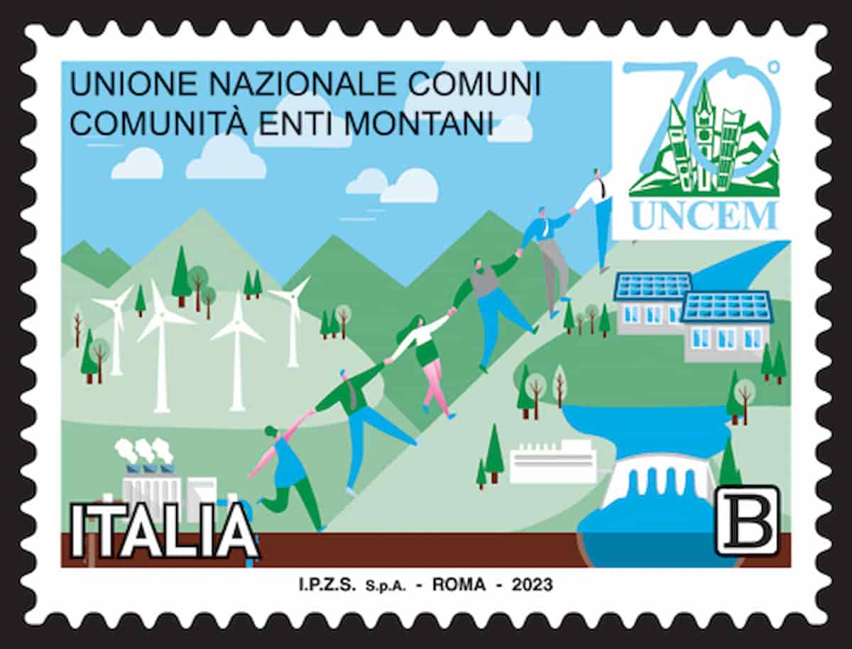 francobollo Unione Nazionale Comuni