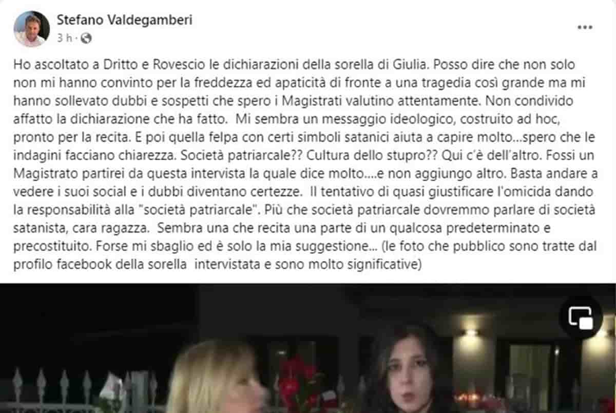 Giulia Cecchettin, foto Ansa