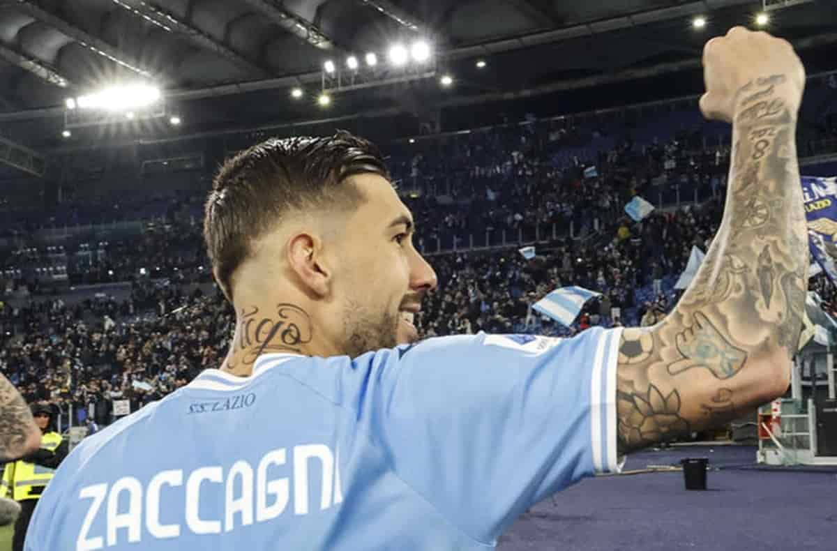 Zaccagni, svaligiata la villa del calciatore della Lazio. Foto Ansa
