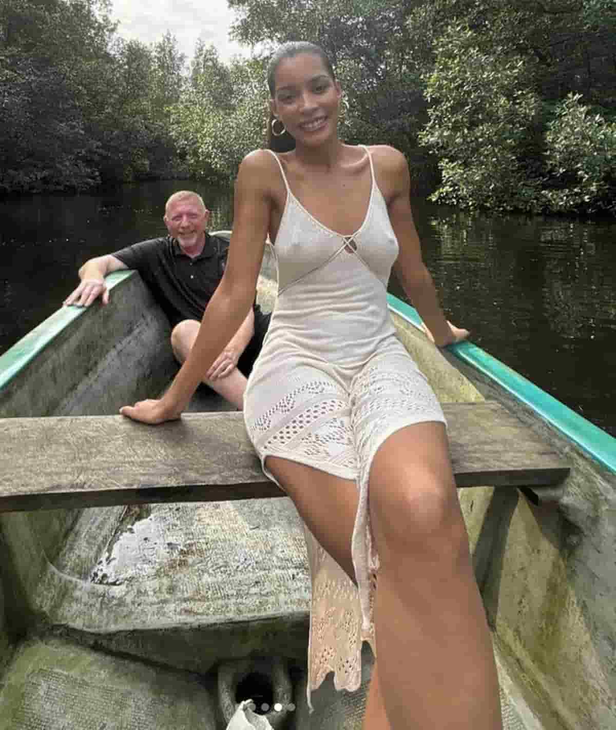 Boris Becker, leggenda del tennis, conclude l'anno sull'isola-stato di São Tomé e Príncipe a casa della fidanzata Lilian de Carvalho Monteiro, 23 anni più giovane
