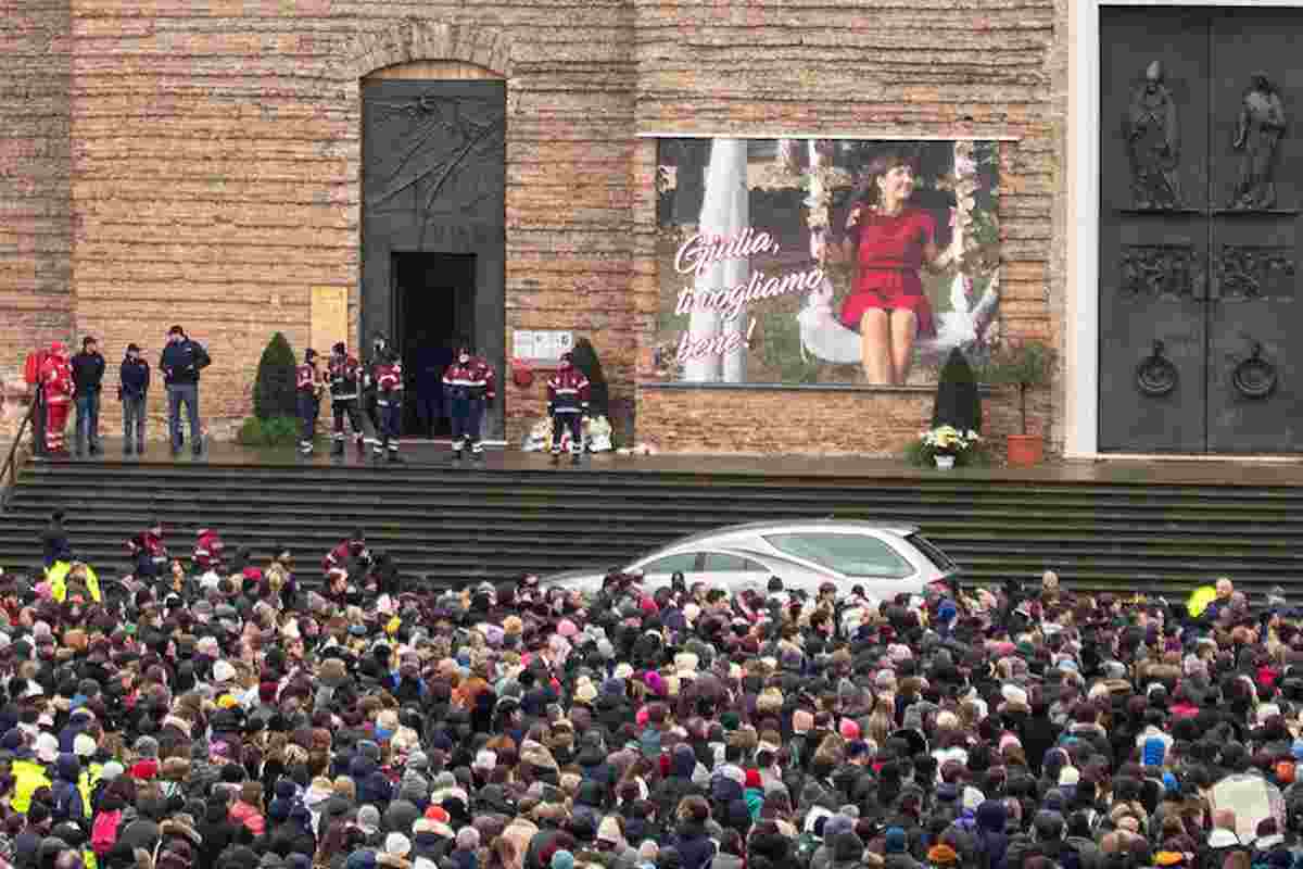giulia cecchiettin funerali