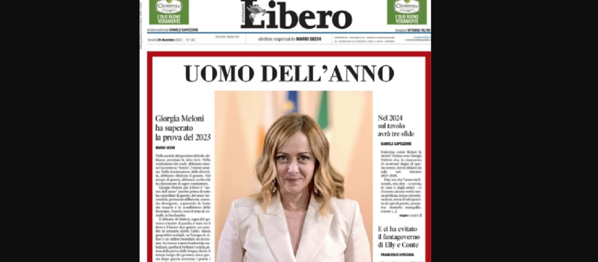 meloni libero