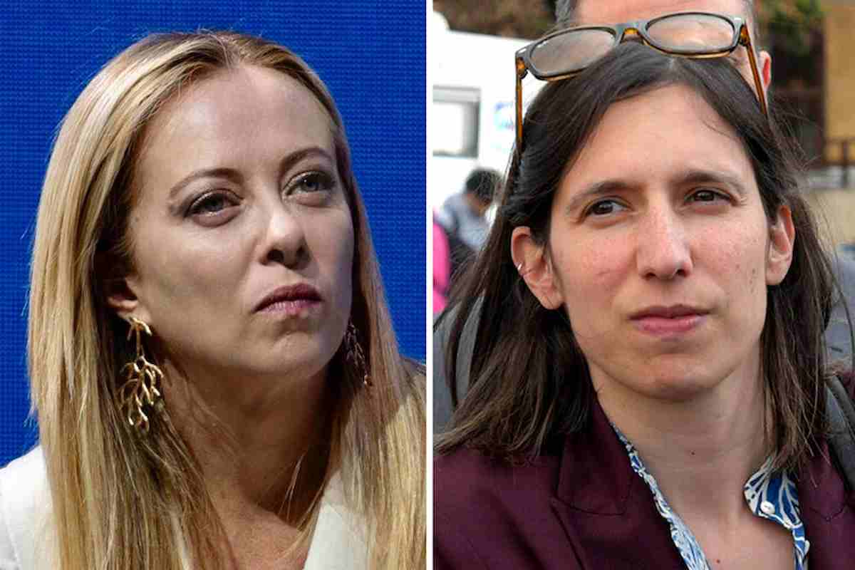 meloni schlein foto ansa